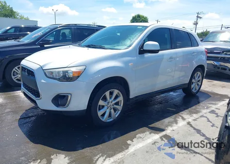 2015 Mitsubishi Outlander Sport Es из США, поврежденный, VIN 4A4AP3AW6FE061328